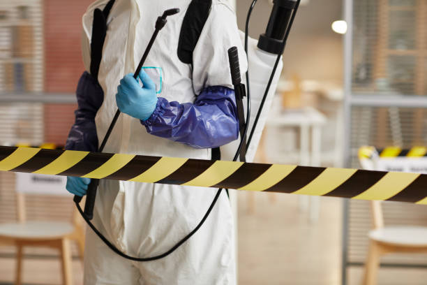 Professional Trauma Scene Cleanup technician working in Forestville, WI